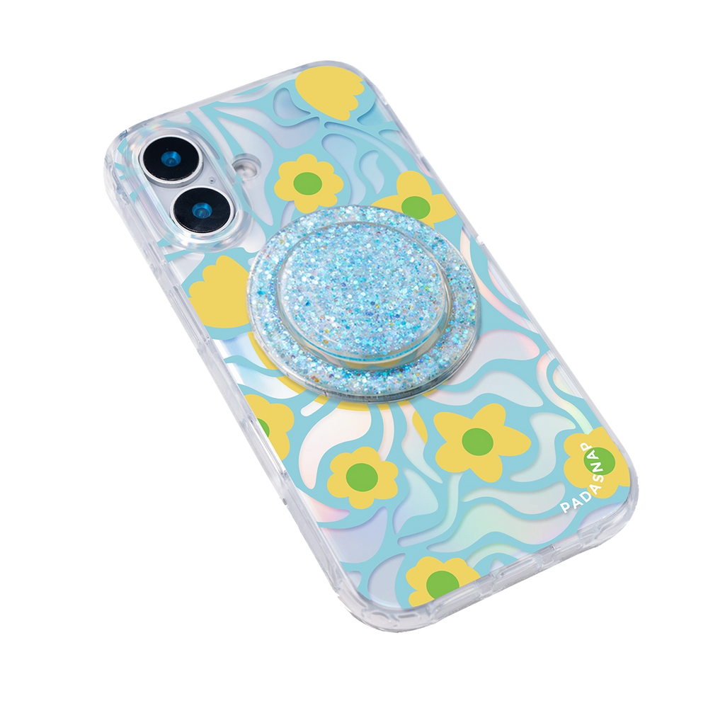 CyberPollen | Green MagSafe Phone Case Grip Set