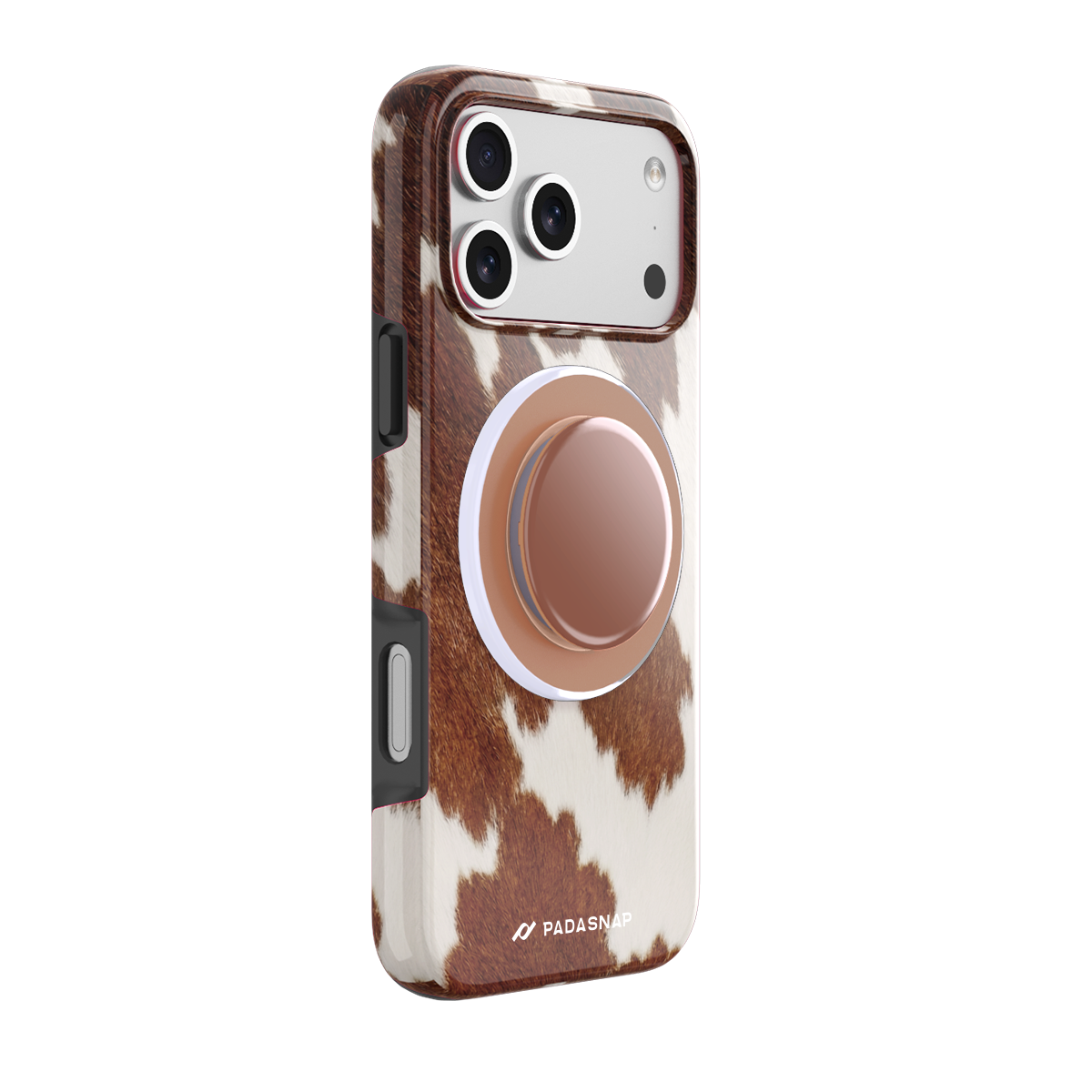Cow Print MagSafe Phone Case Grip Set
