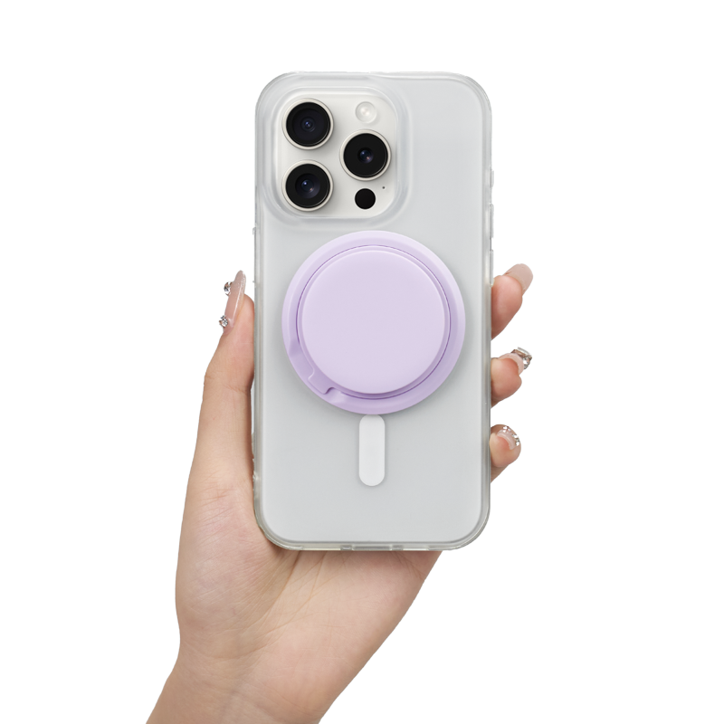 Sunset Glow|Clear MagSafe Phone Case Grip Set
