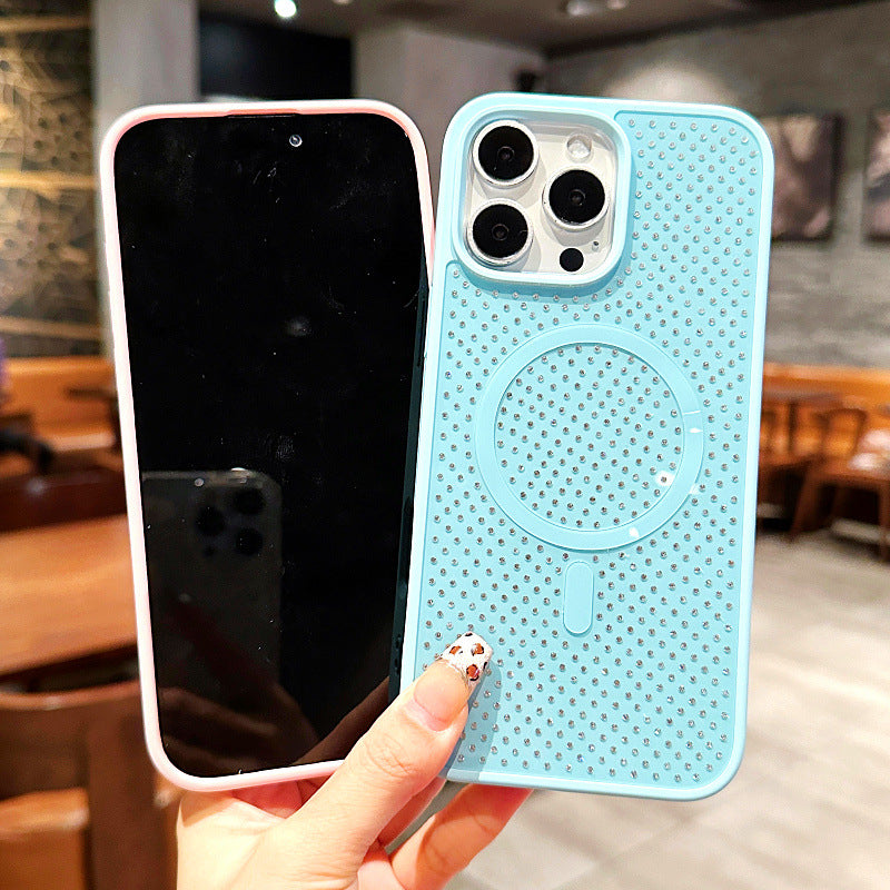 Rhinestone Glitter MagSafe Phone Case