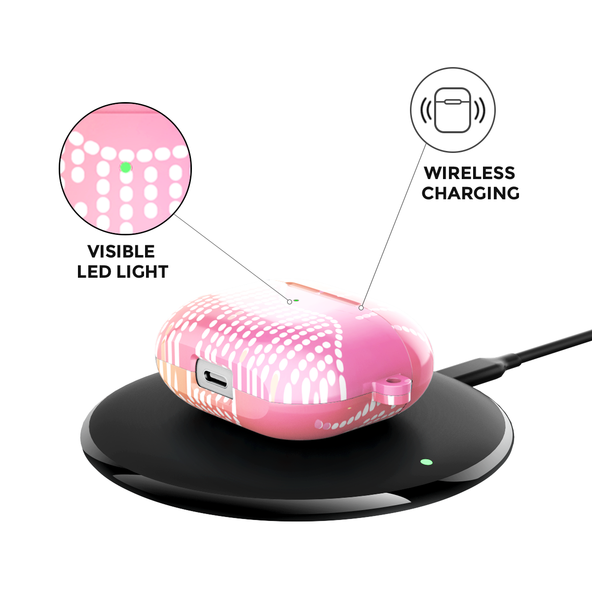 Stardust Cascade AirPods Case