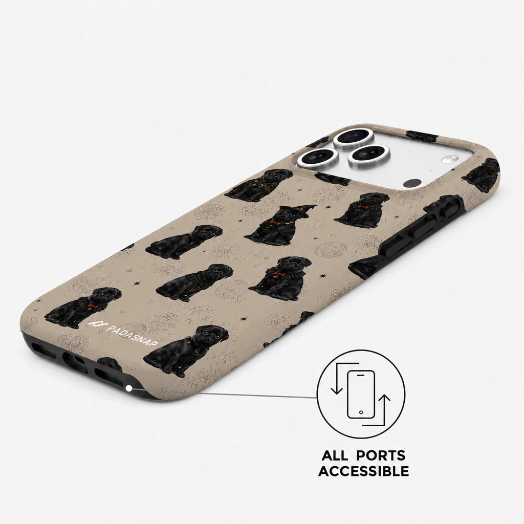 Midnight Pug MagSafe Phone Case