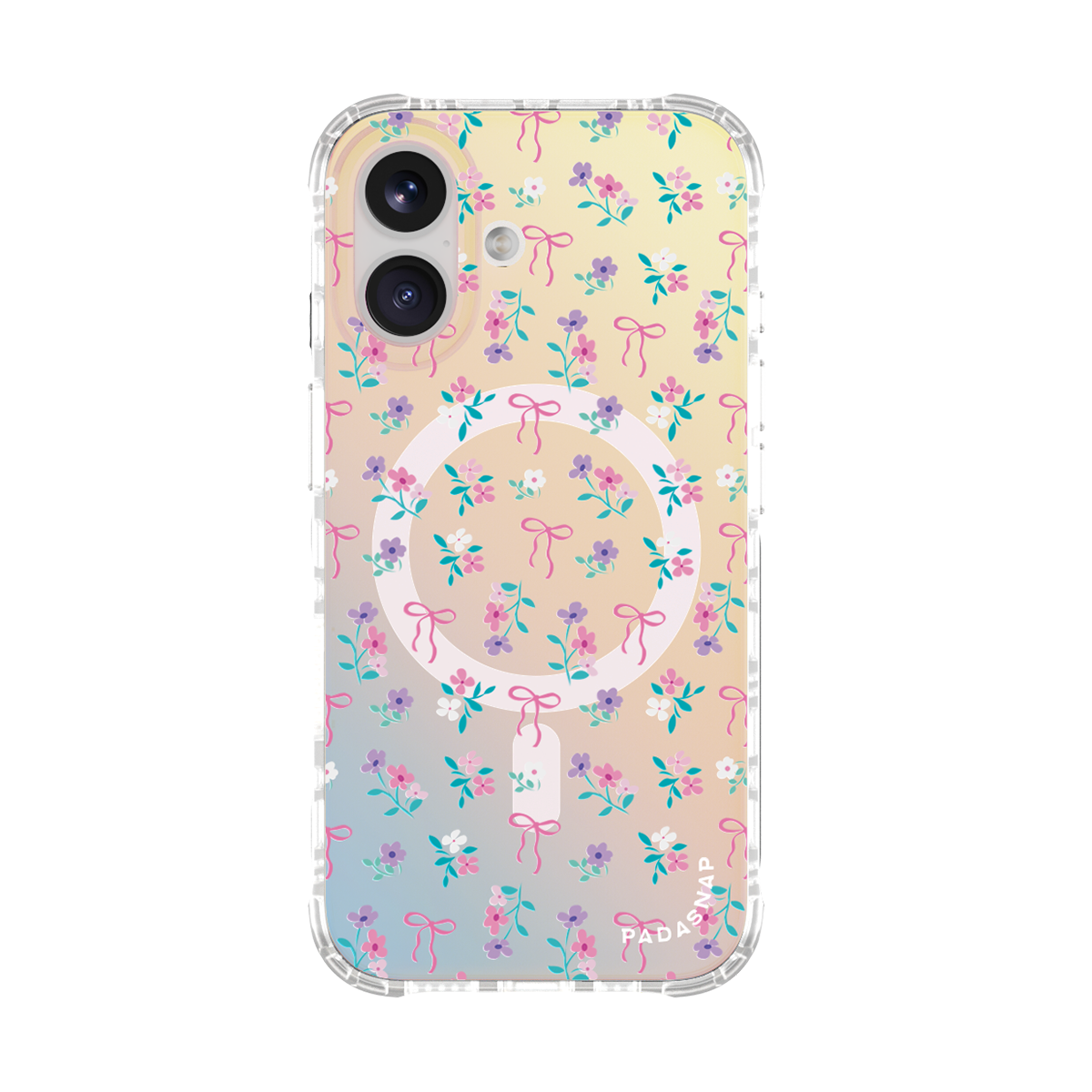 Cottage Bloom|Pink MagSafe Phone Case Grip Set