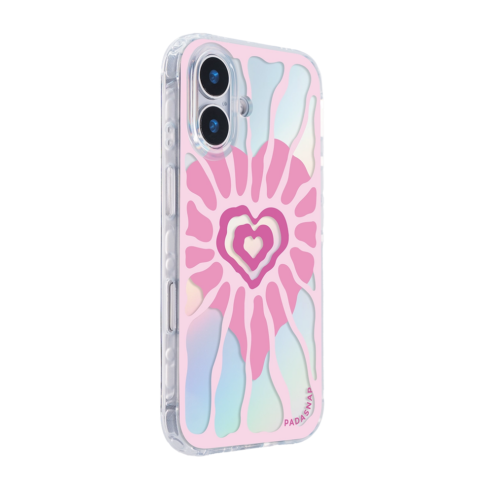 Radiant Hearts | Pink MagSafe Phone Case