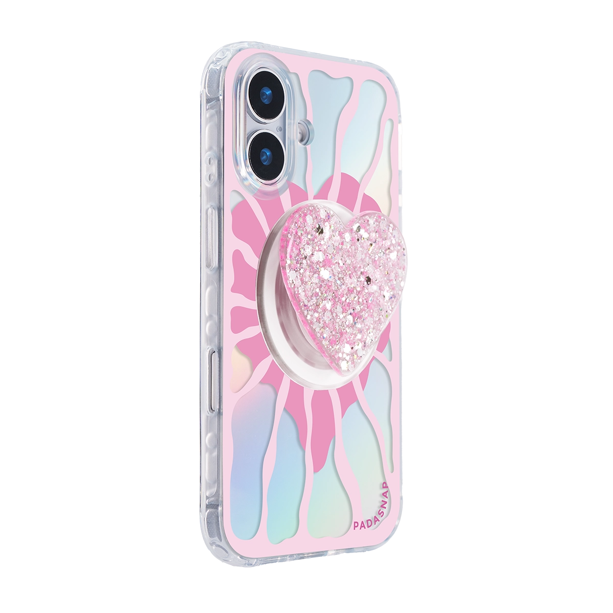 Radiant Hearts | Blue MagSafe Phone Case Grip Set