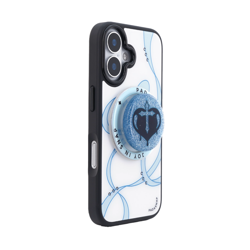 Ballet Ribbons | Blue MagSafe Phone Case Grip Set