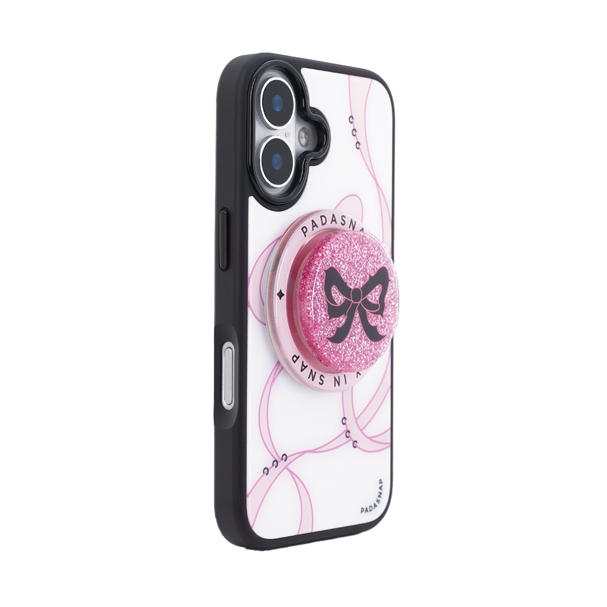 Ballet Ribbons | Pink MagSafe Phone Case Grip Set