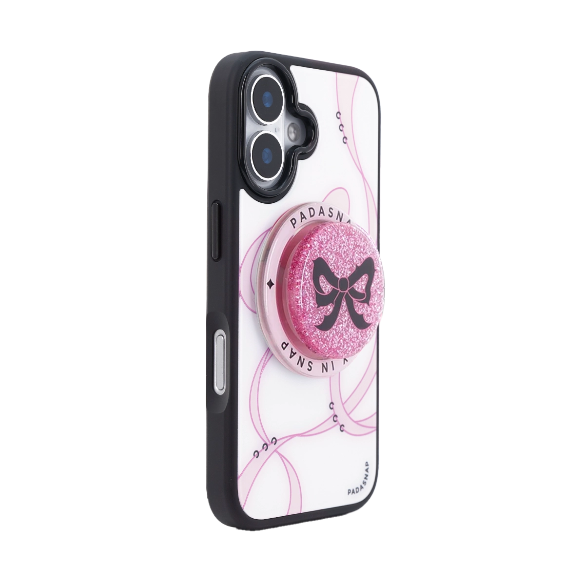 Ballet Ribbons | Pink MagSafe Phone Case Grip Set