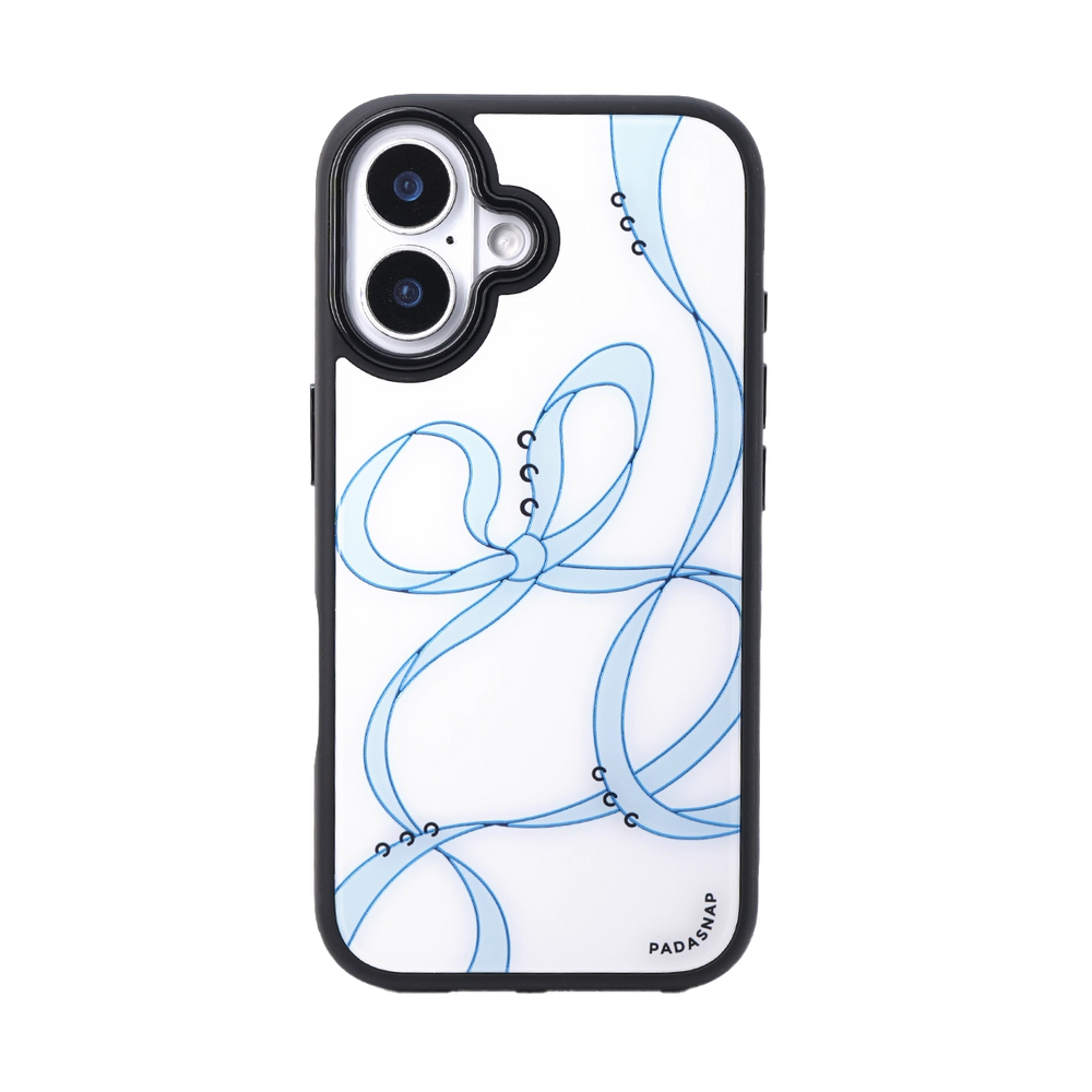 Ballet Ribbons | Blue MagSafe Phone Case