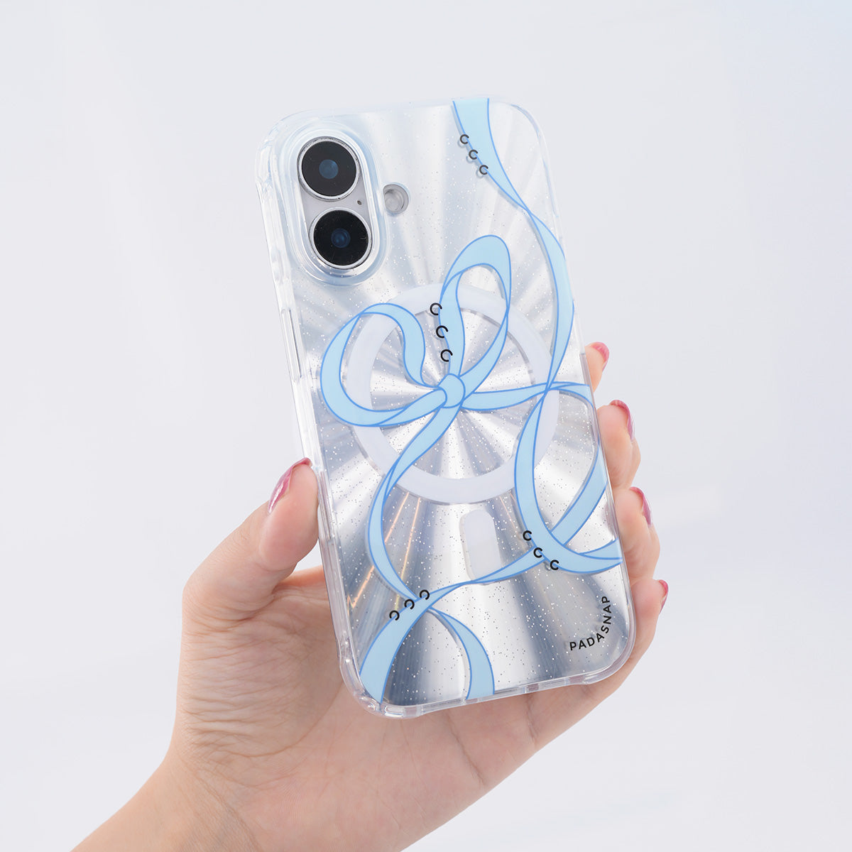 Starry Ribbons | Blue Quicksand MagSafe Phone Case