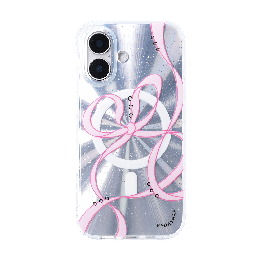 Starry Ribbons | Blue Radiation MagSafe Phone Case