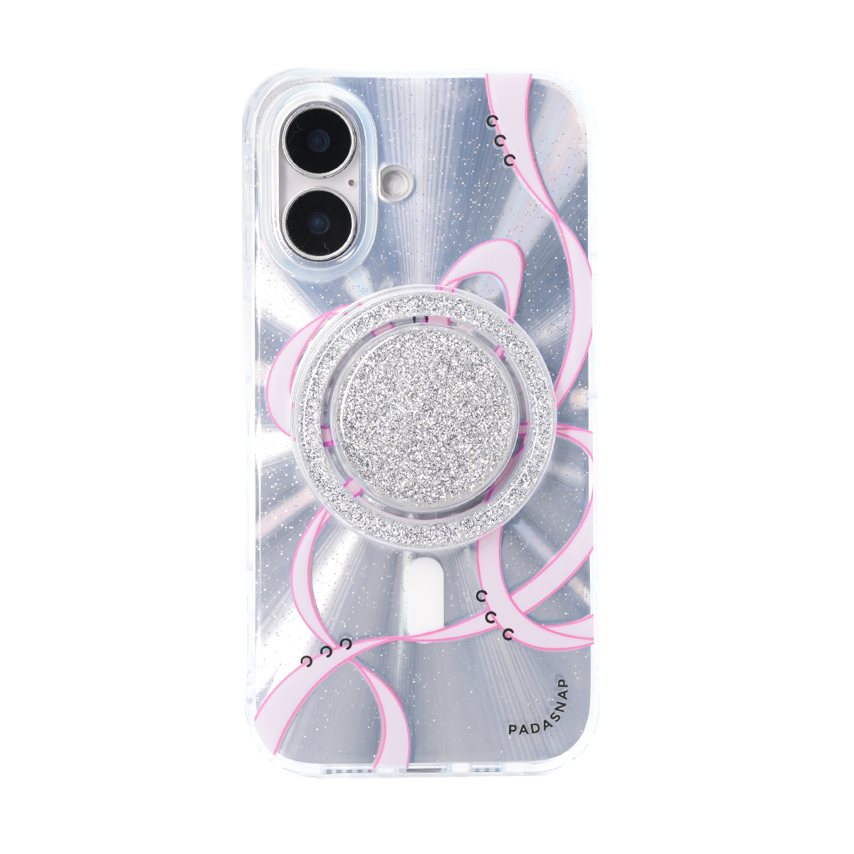 Starry Ribbons | Blue Quicksand MagSafe Phone Case Grip Set