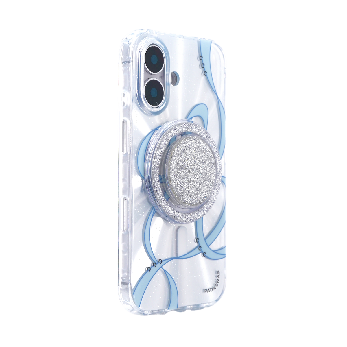 Starry Ribbons | Blue Quicksand MagSafe Phone Case Grip Set