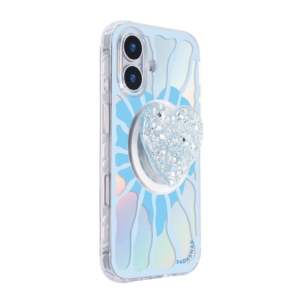 Radiant Hearts | Pink MagSafe Phone Case Grip Set