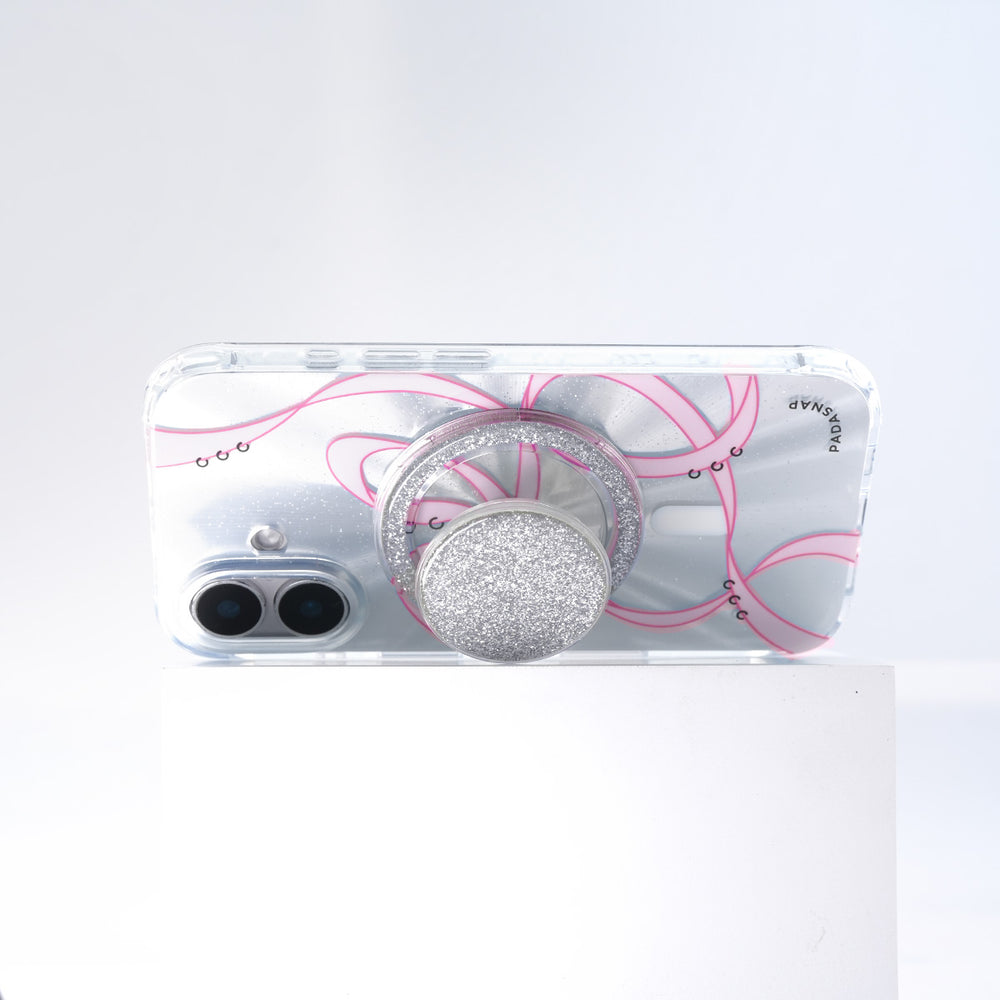 Starry Ribbons | Blue Radiation MagSafe Phone Case Grip Set