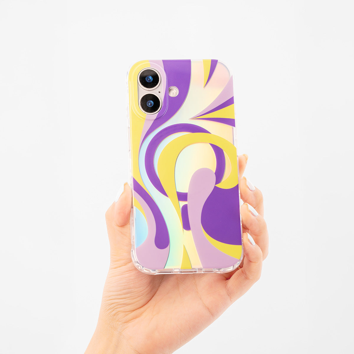 Luminous Strokes | Red MagSafe Phone Case