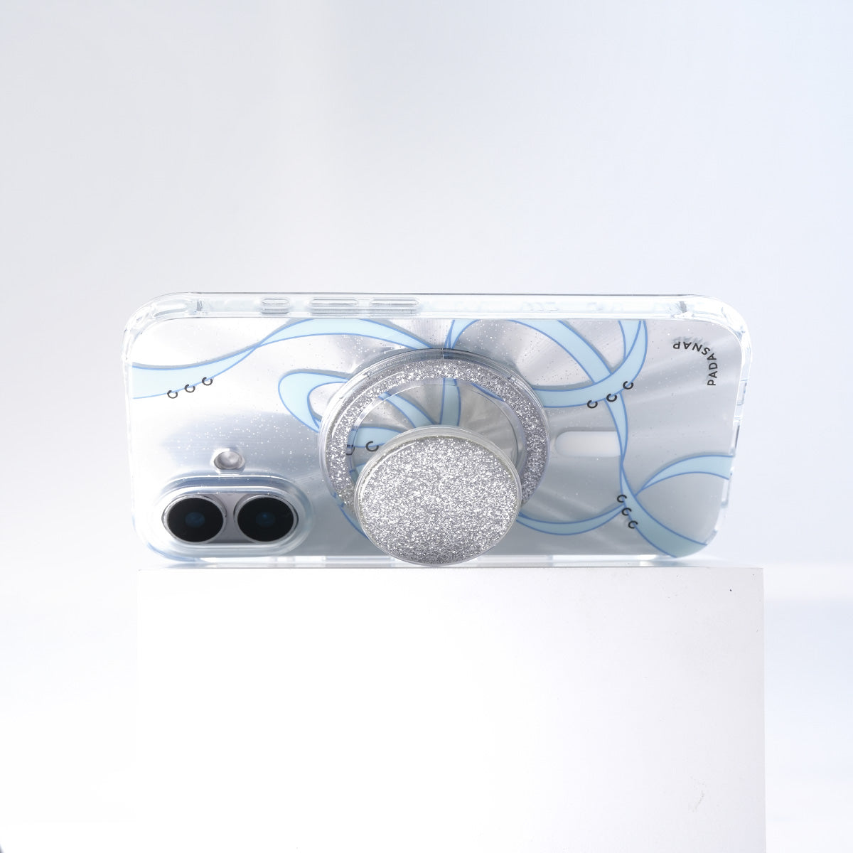 Starry Ribbons | Blue Quicksand MagSafe Phone Case Grip Set