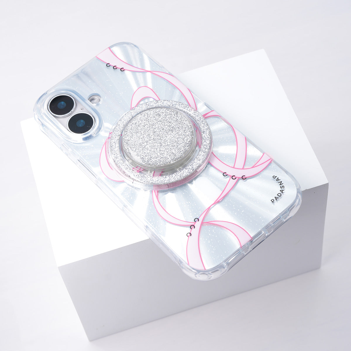 Starry Ribbons | Blue Quicksand MagSafe Phone Case Grip Set