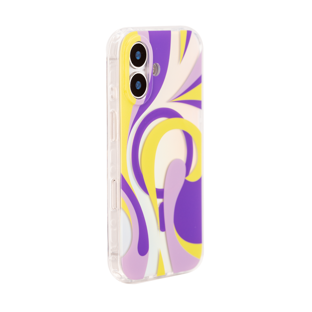 Luminous Strokes | Red MagSafe Phone Case