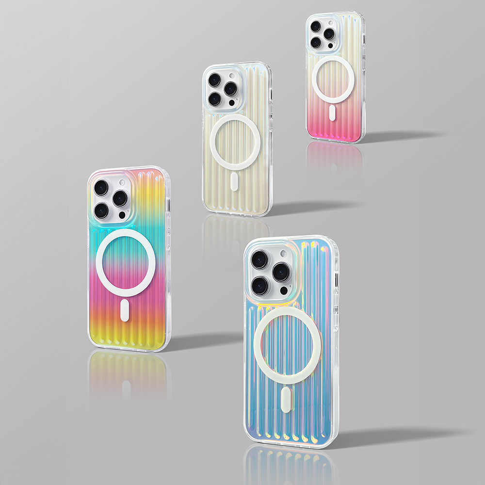 Vibrant Holiday | Laser Golden MagSafe Phone Case