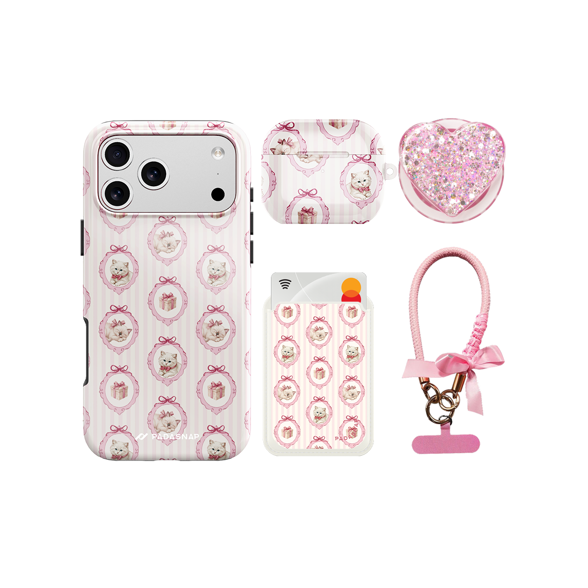 Festive Felines iPhone Bundle Set