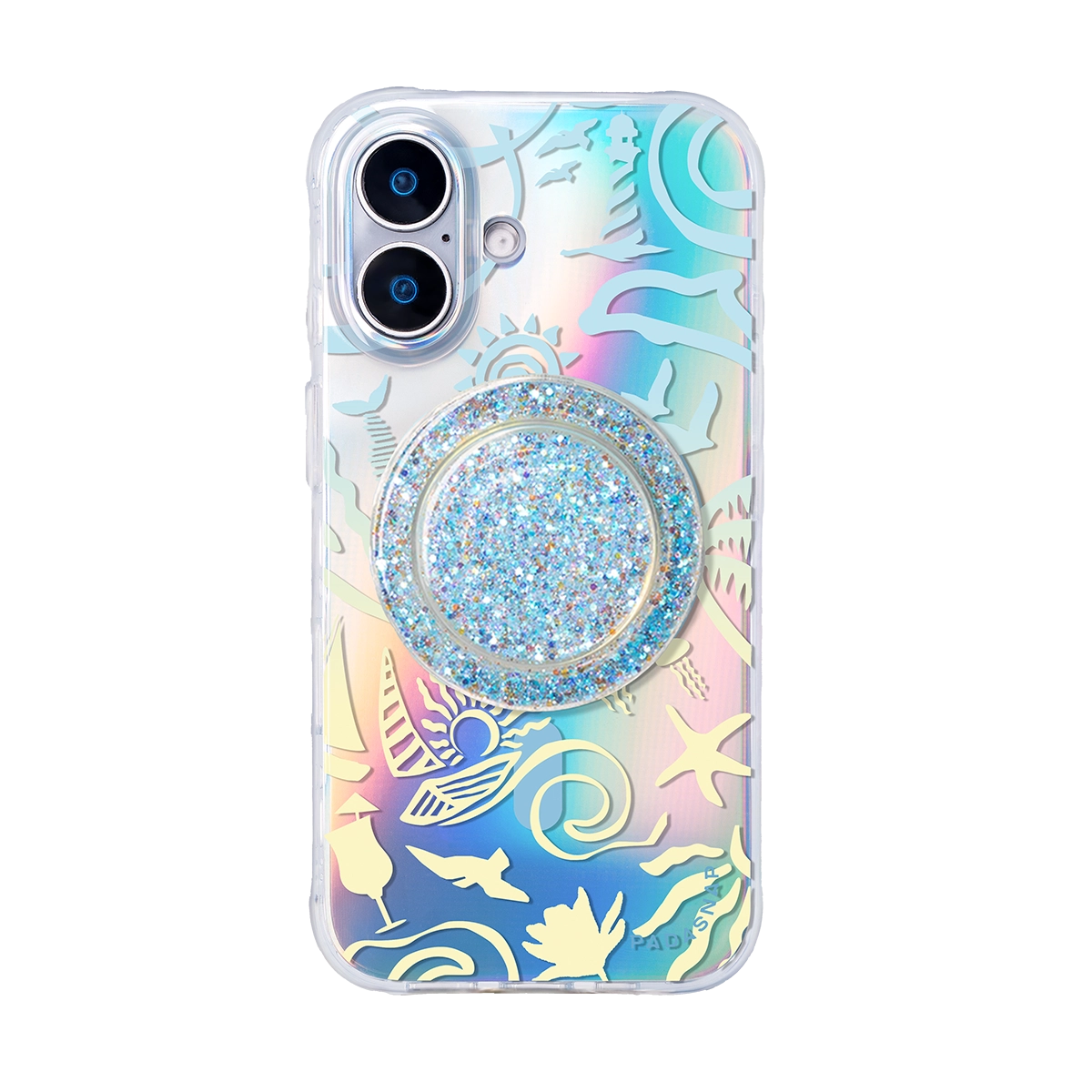 Tropic Holiday | Pink MagSafe Phone Case Grip Set