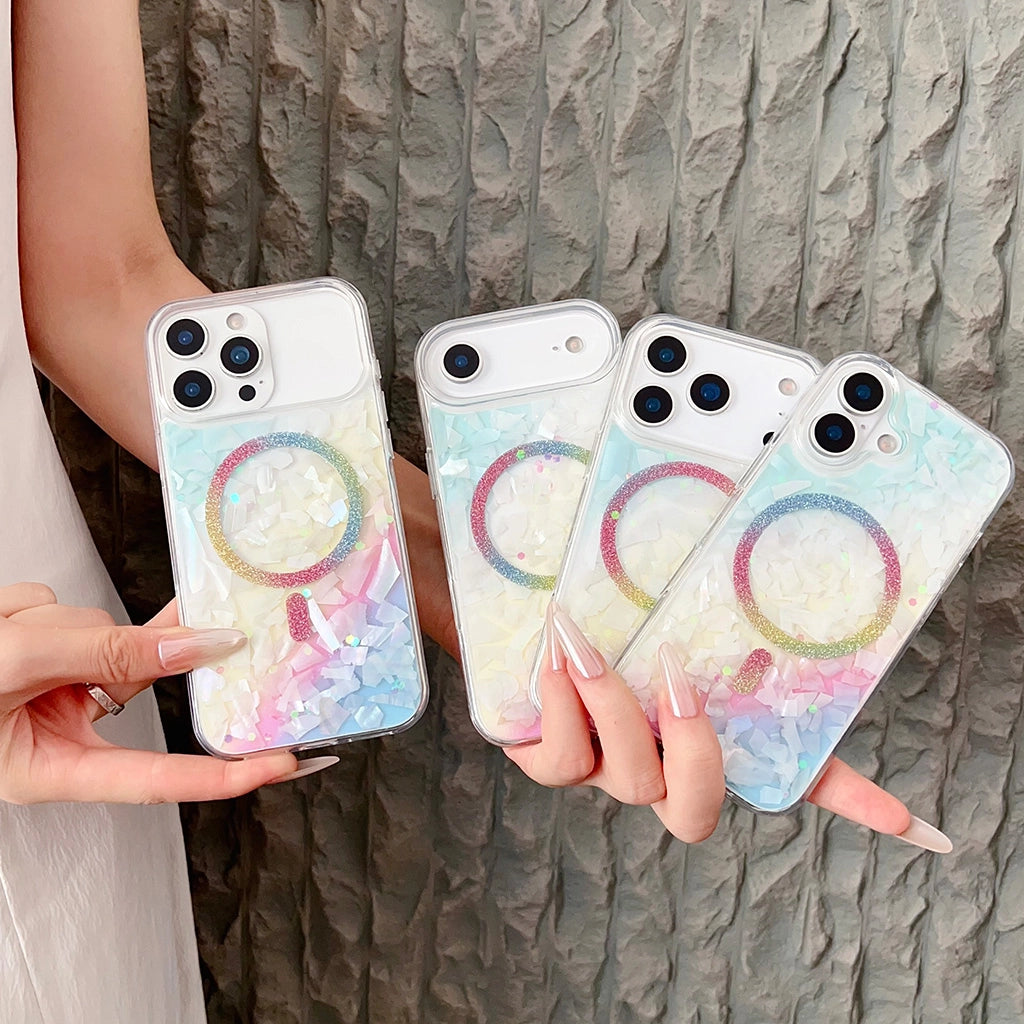 Opaline|Black MagSafe Phone Case Grip Set