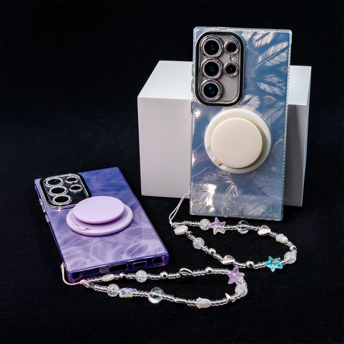 Swan Lake | MagSafe Phone Case Grip Charms Set