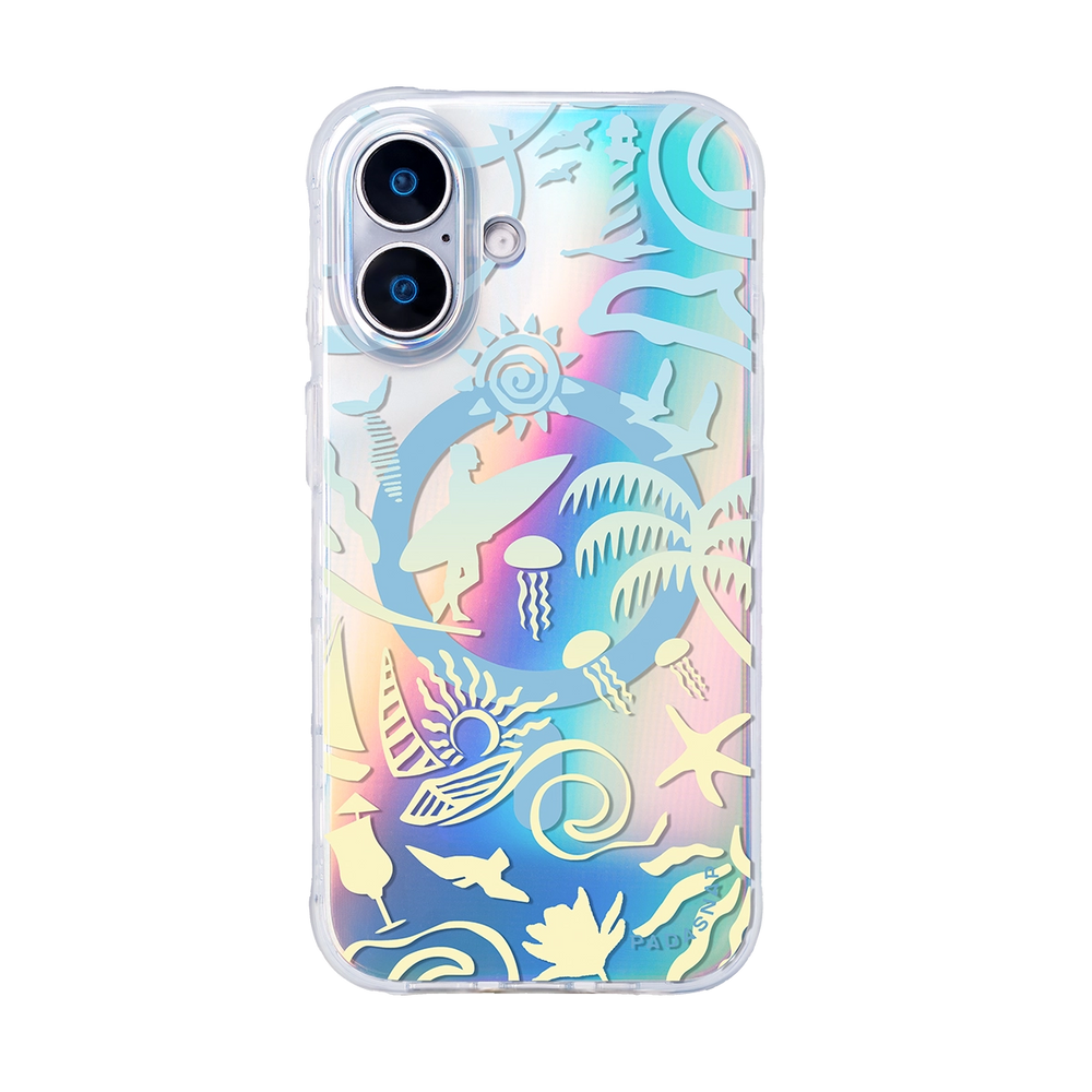 Tropic Holiday | Blue MagSafe Phone Case