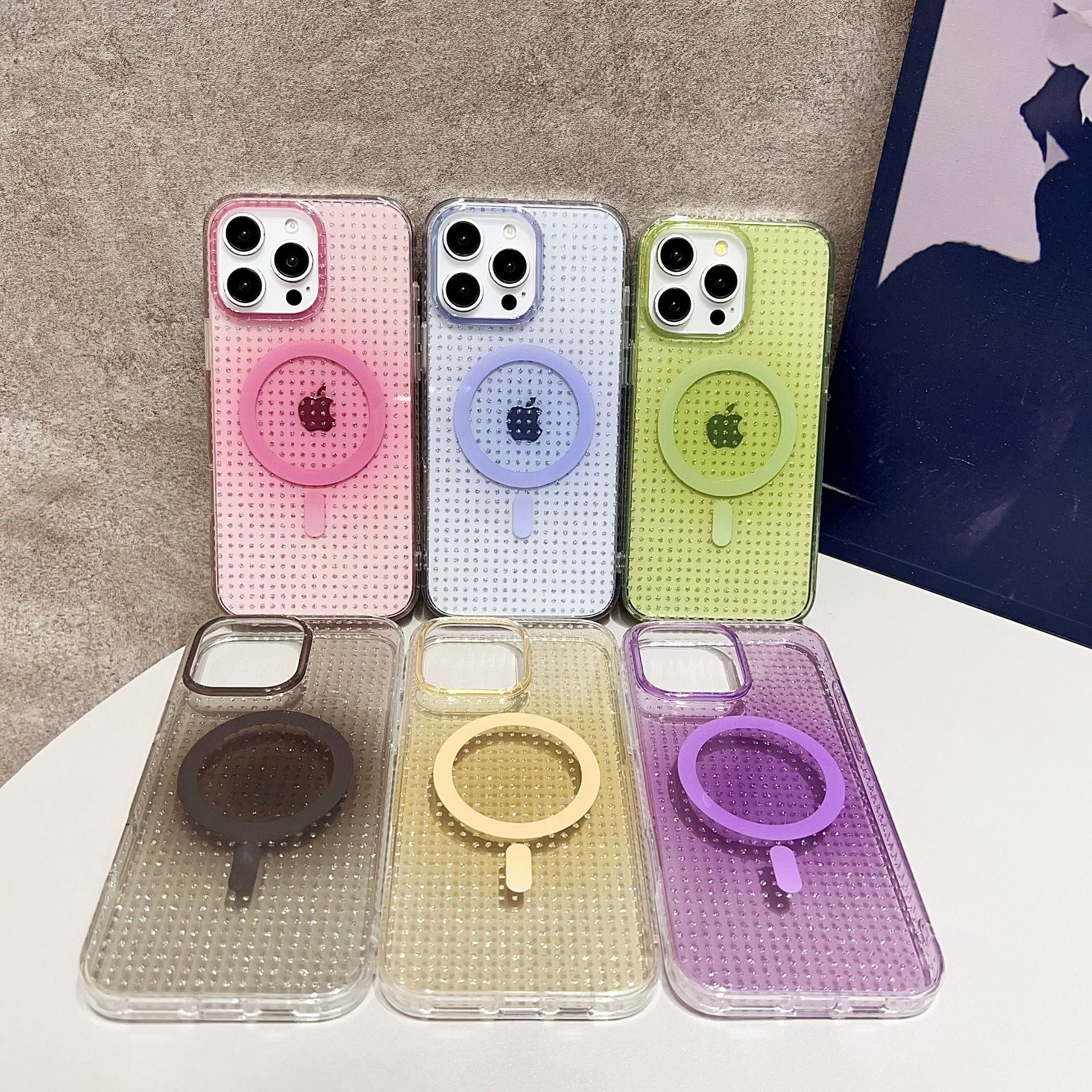 Rhinestone Clear | MagSafe Phone Case