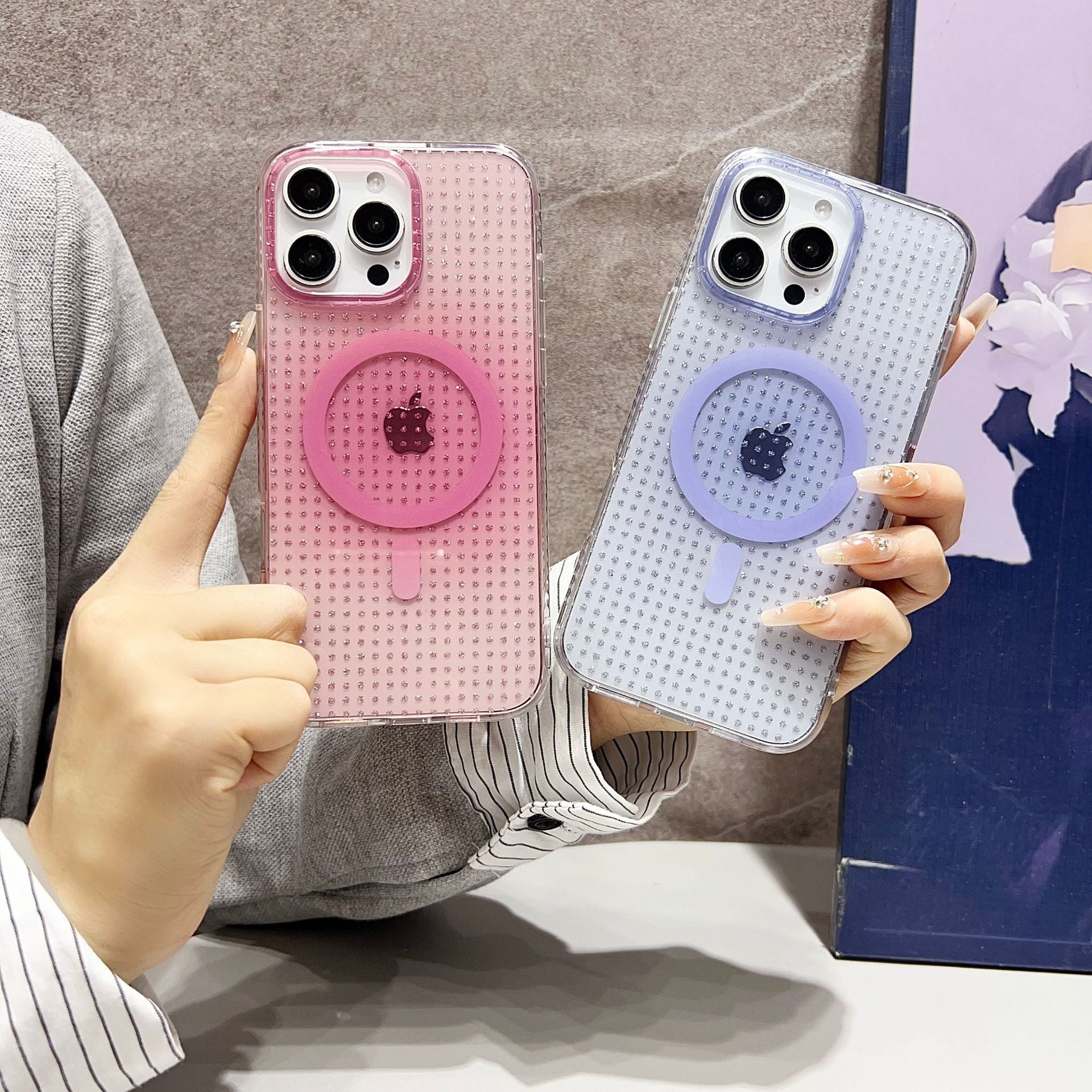 Rhinestone Clear | MagSafe Phone Case