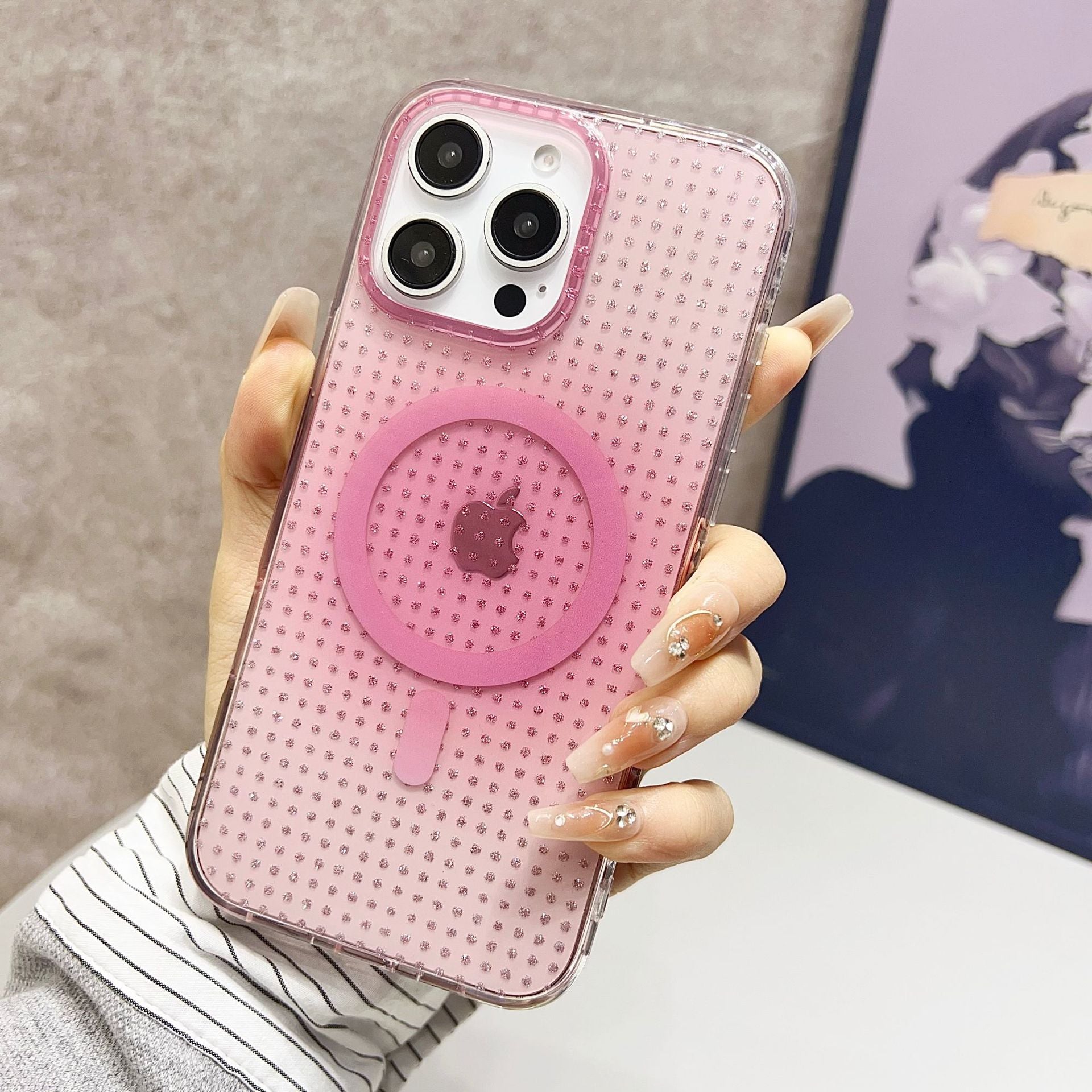 Rhinestone Clear | MagSafe Phone Case