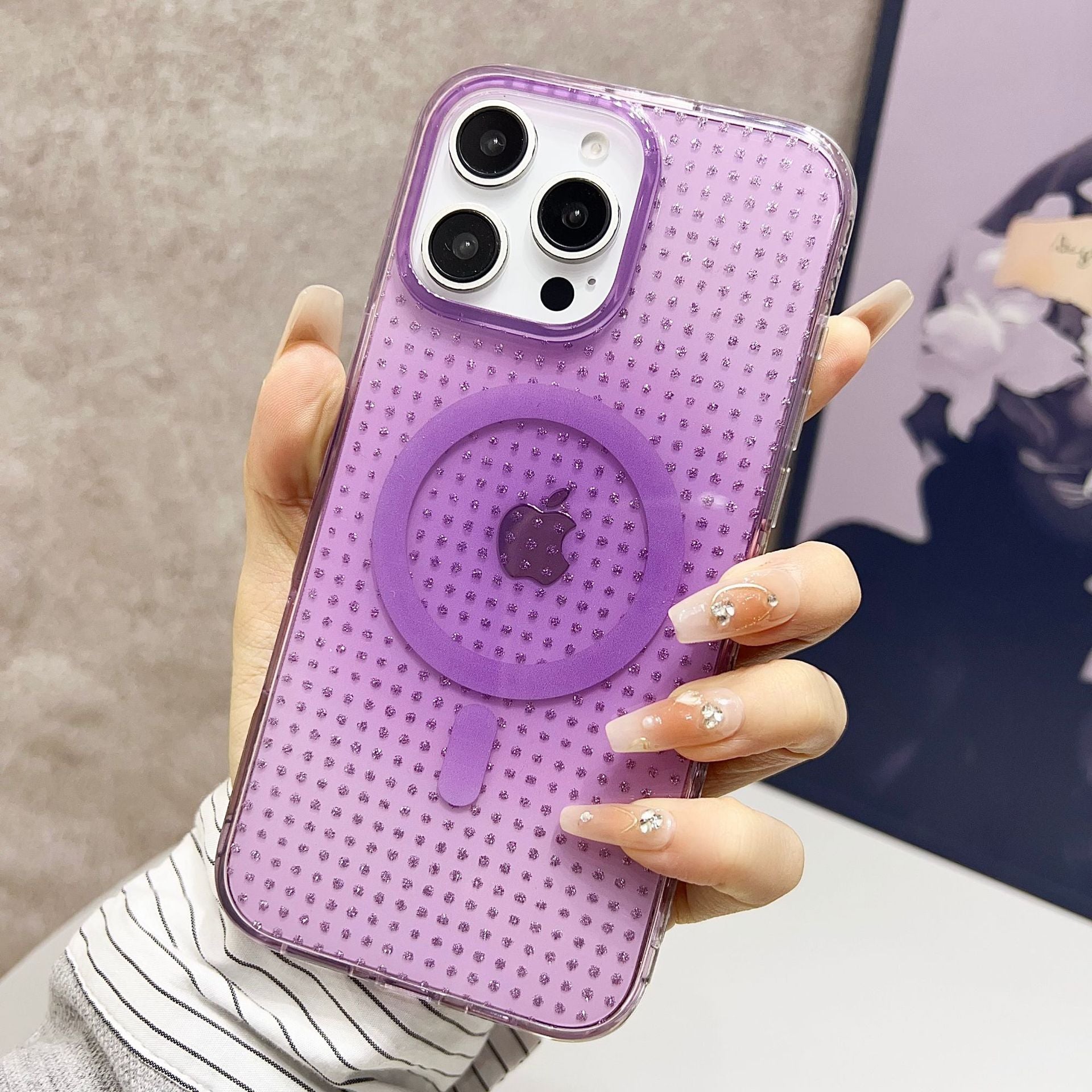 Rhinestone Clear | MagSafe Phone Case