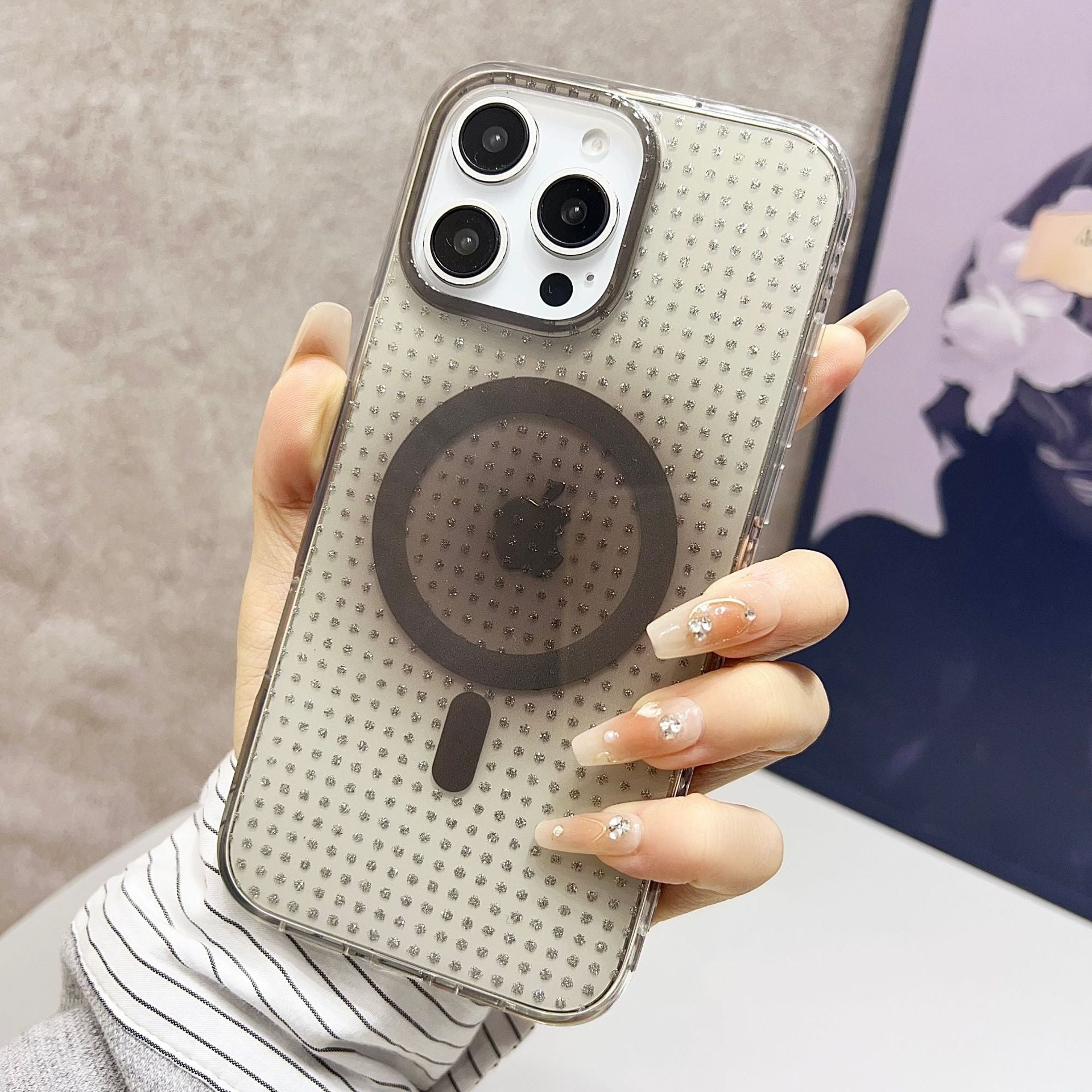 Rhinestone Clear | MagSafe Phone Case
