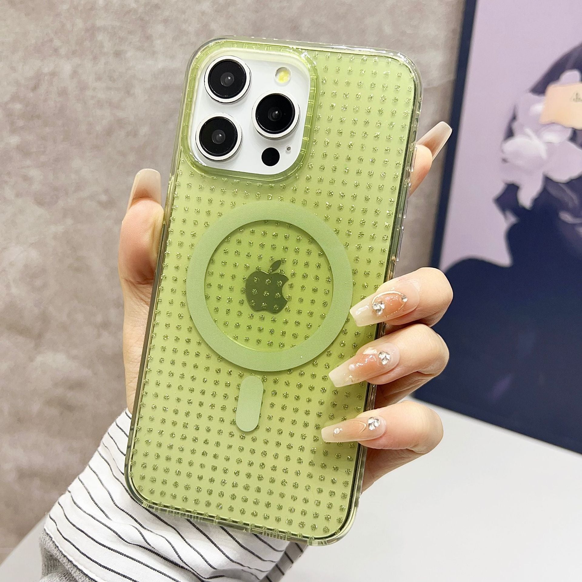 Rhinestone Clear | MagSafe Phone Case