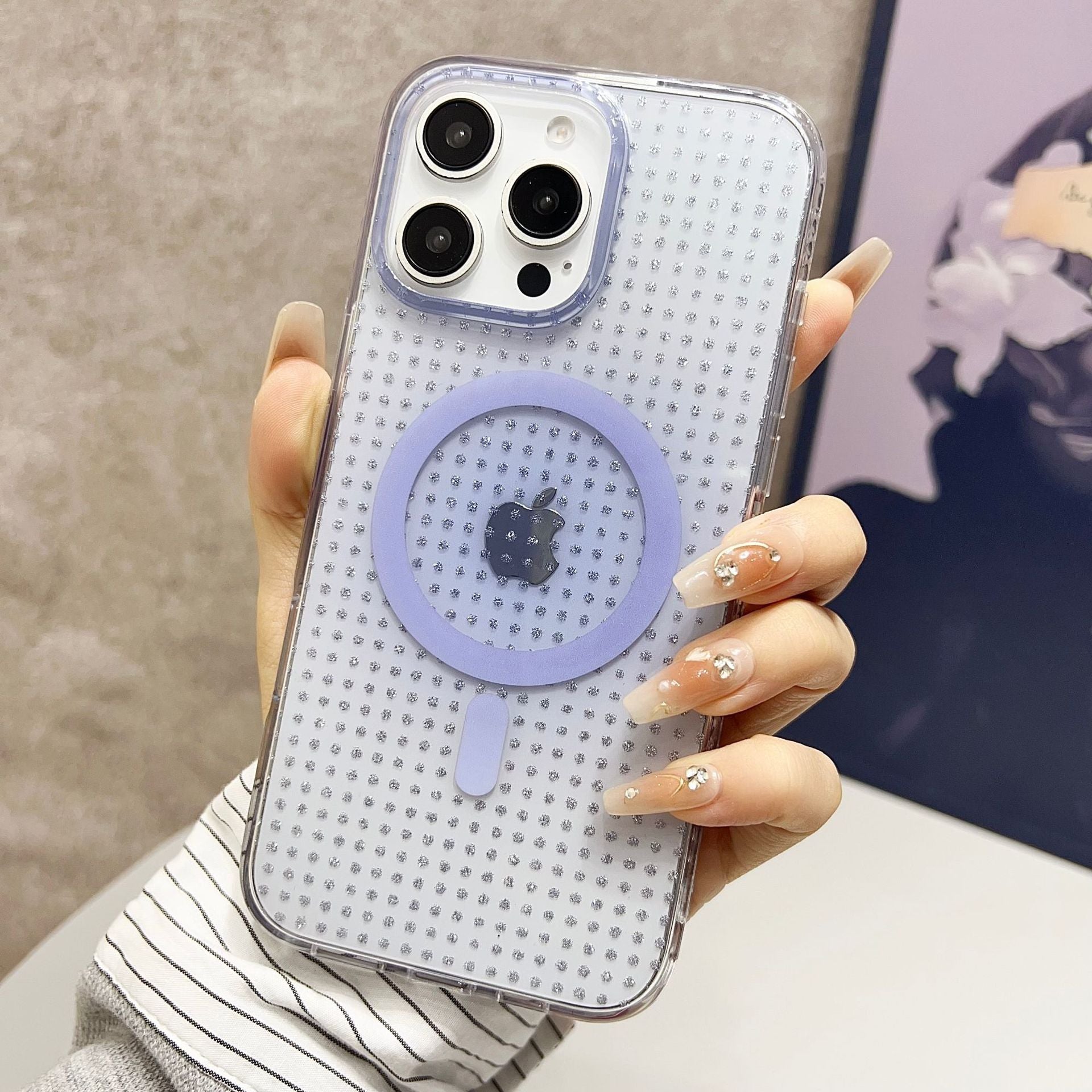 Rhinestone Clear | MagSafe Phone Case