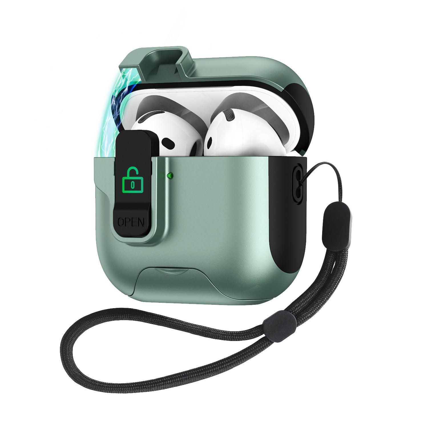 Apple earphone cover pop-up cover stand earphone case