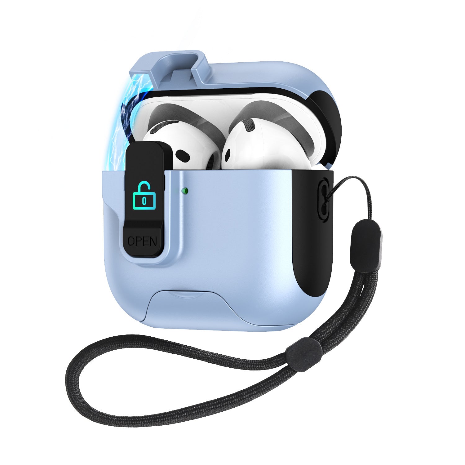 Apple earphone cover pop-up cover stand earphone case
