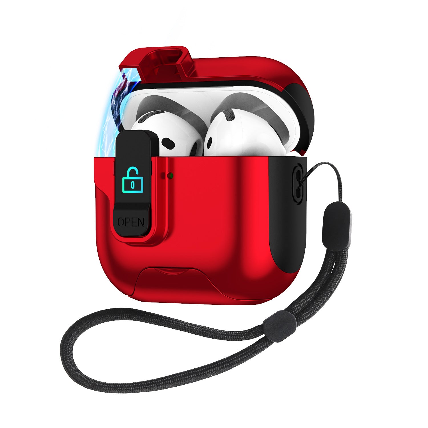 Apple earphone cover pop-up cover stand earphone case
