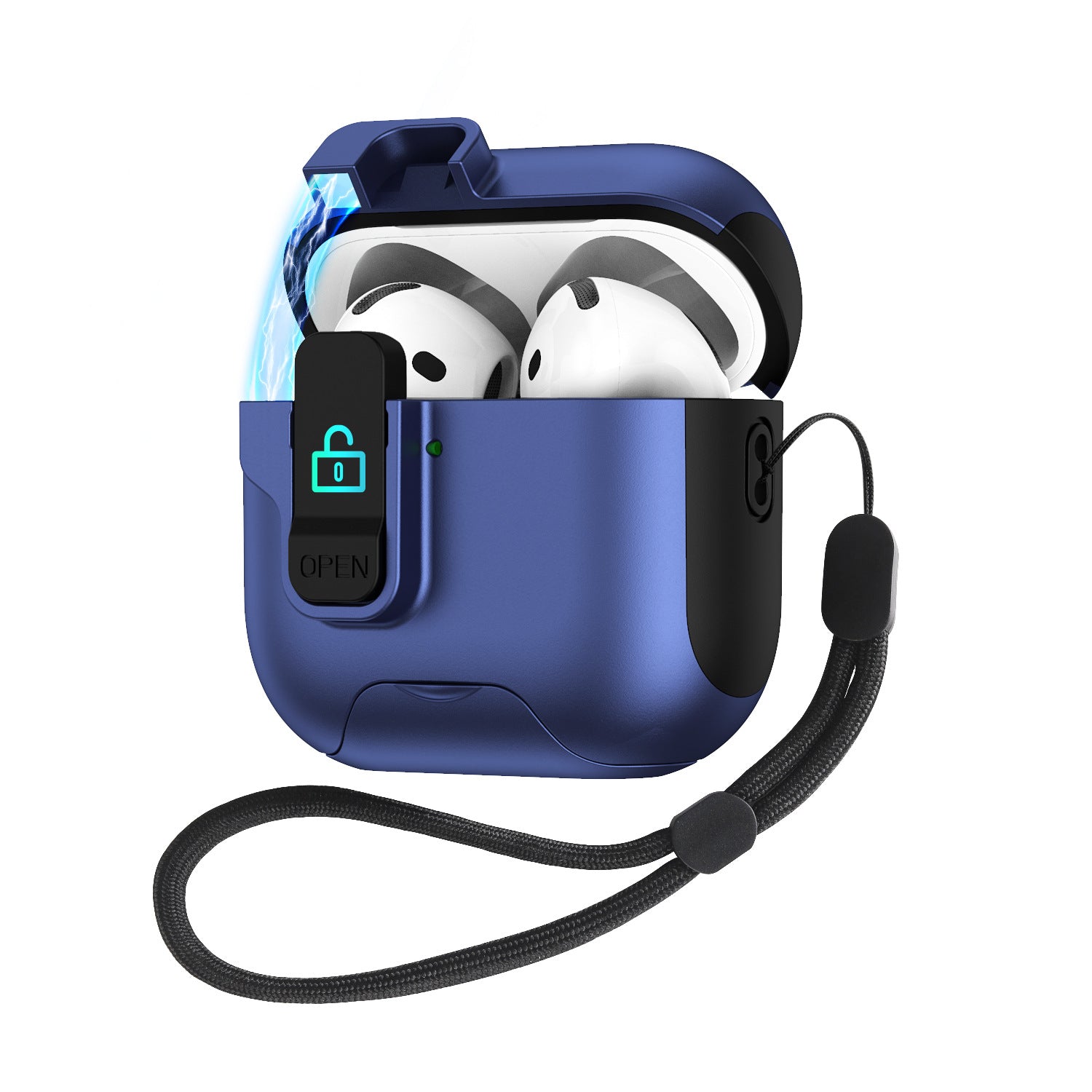 Apple earphone cover pop-up cover stand earphone case