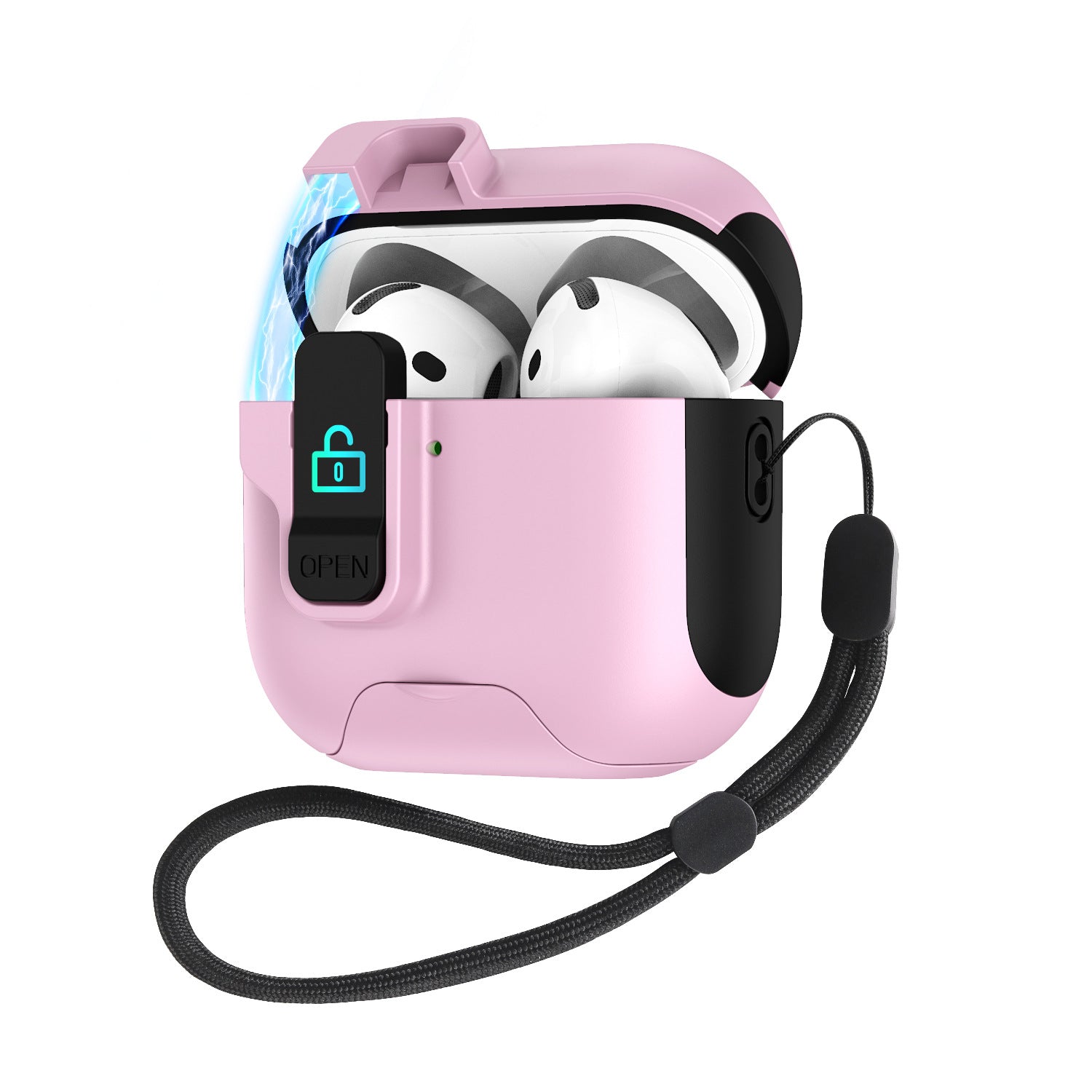 Apple earphone cover pop-up cover stand earphone case