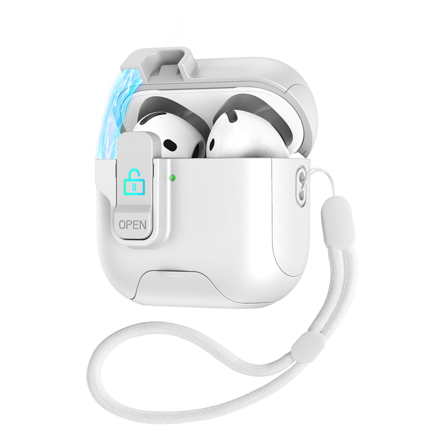 Apple earphone cover pop-up cover stand earphone case