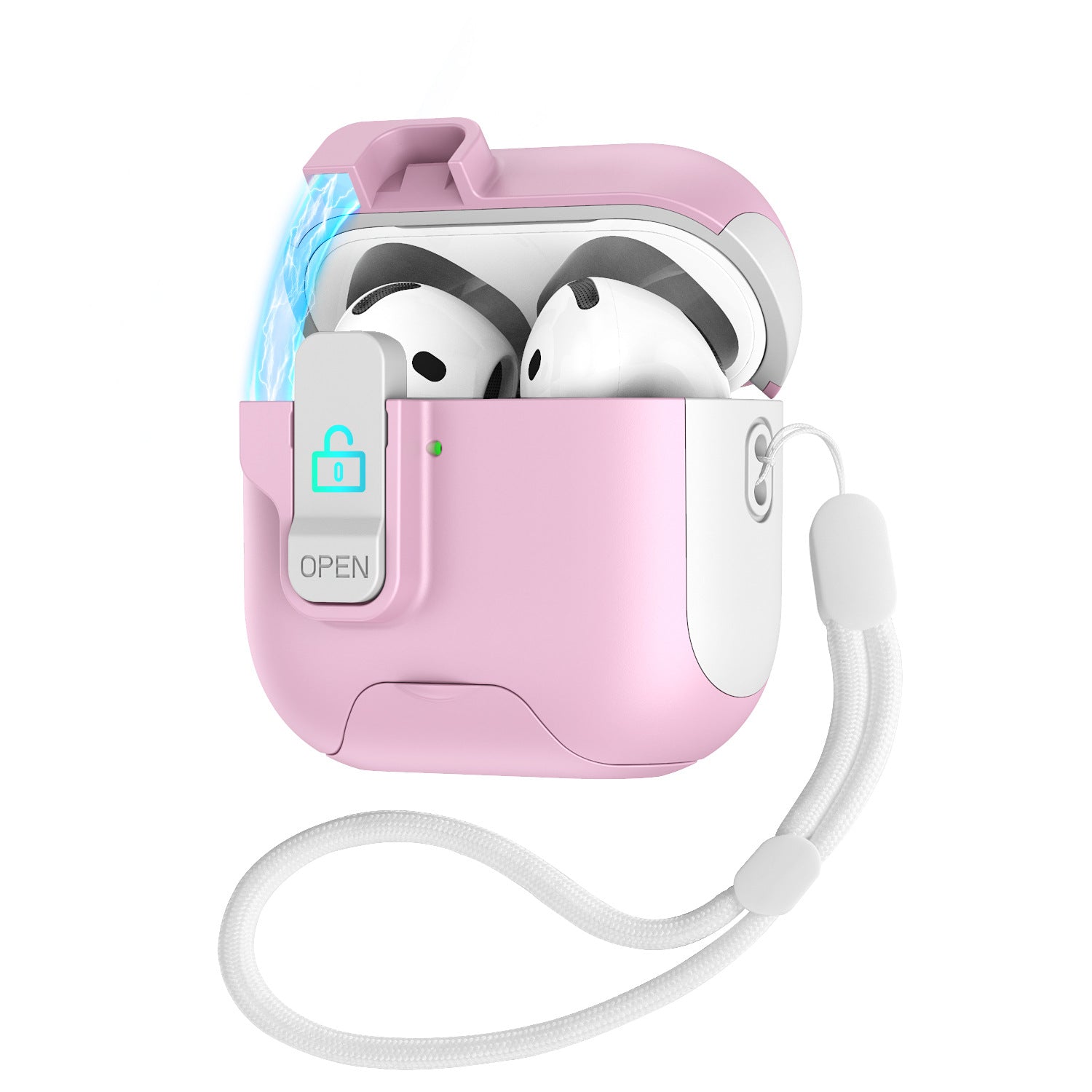 Apple earphone cover pop-up cover stand earphone case