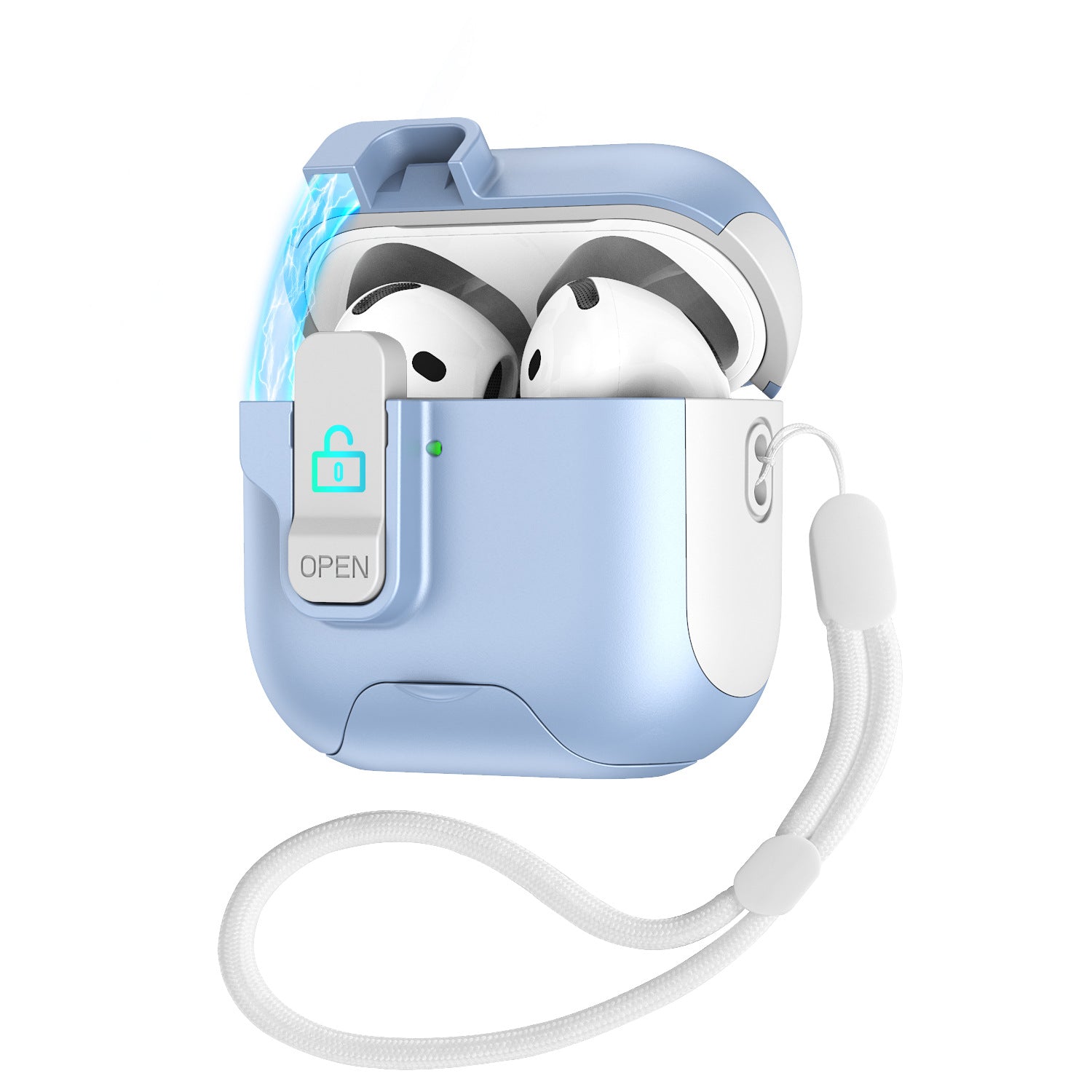 Apple earphone cover pop-up cover stand earphone case