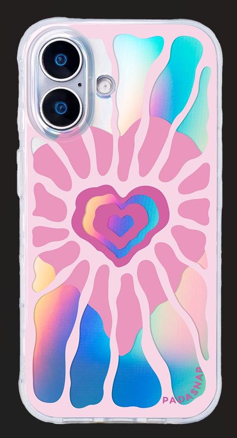 Radiant Hearts | Pink MagSafe Phone Case