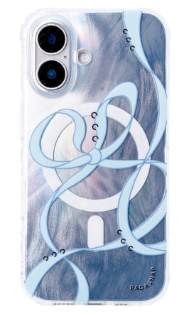 Starry Ribbons | Blue Quicksand MagSafe Phone Case Grip Set