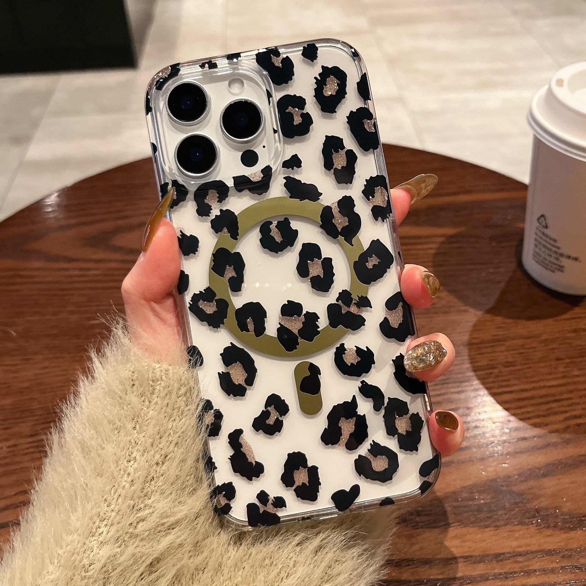 GildedBeast | Rose MagSafe Phone Case Grip Set