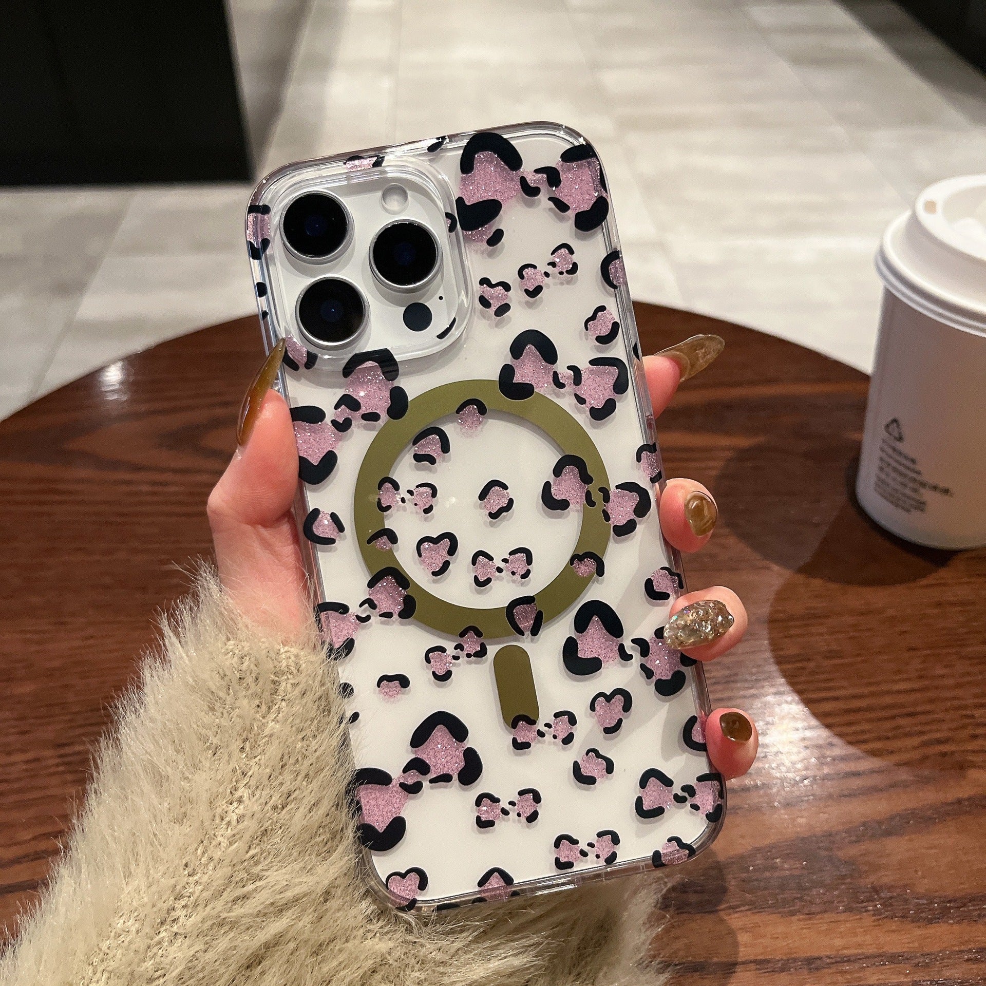 GildedBeast | Rose MagSafe Phone Case Grip Set