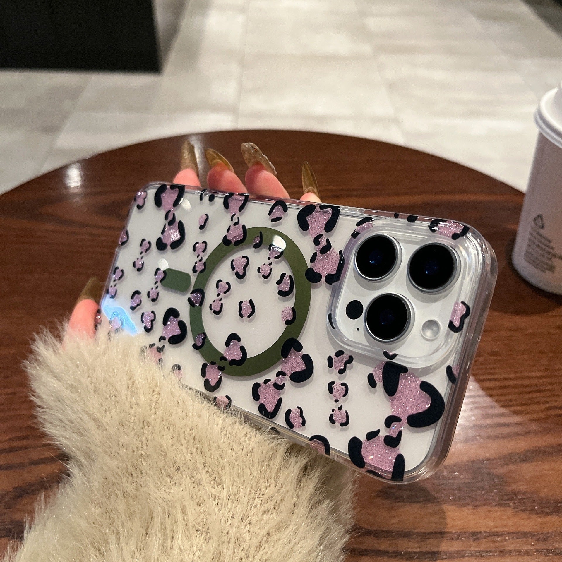 GildedBeast | Rose MagSafe Phone Case Grip Set