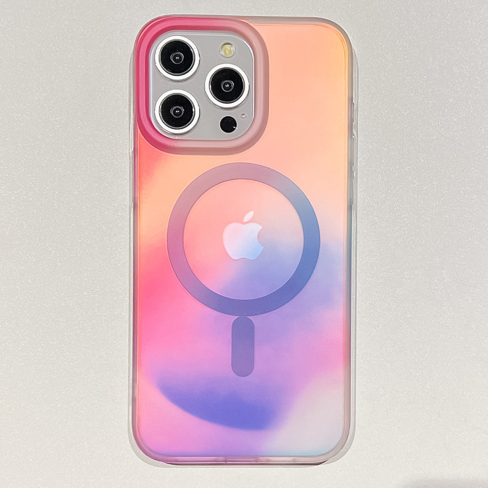 Omni Glow | Black MagSafe Phone Case Grip Set